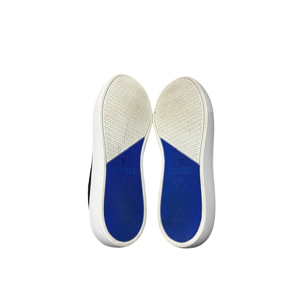 Rothy’s Original Slip On Sneaker in Dark Herringbone Sz 9 Washable - Picture 6 of 7